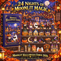 2026 Moonlit Halloween Town Advent Calendar – 24 Unique  Miniature Collectibles in a Deluxe Gift Box