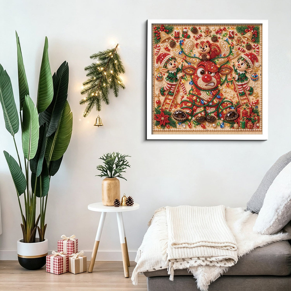 Gilded Christmas Jigsaw Puzzle 1000 Pieces
