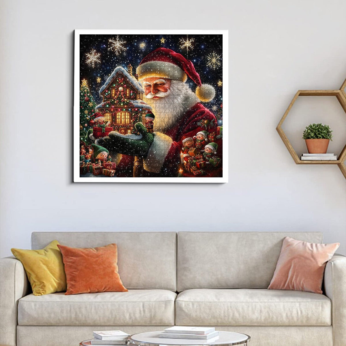 Santa's Magical Workshop Jigsaw Puzzle 1000 Pieces