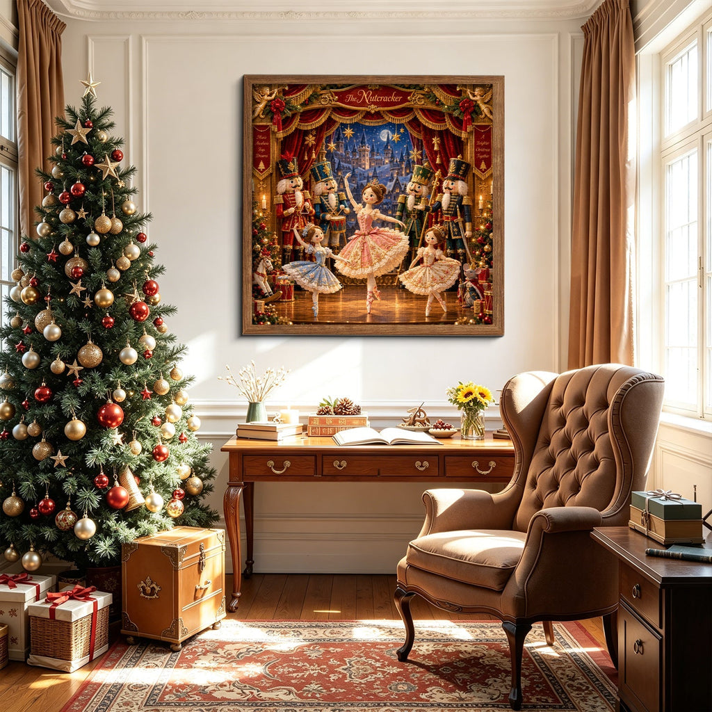 Christmas Ballet Theater Jigsaw Puzzle 1000 Pieces