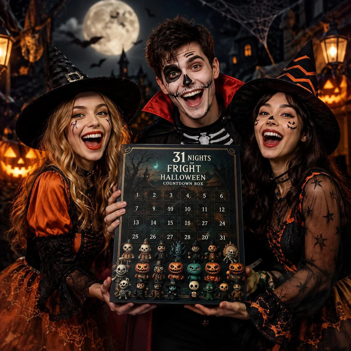 Halloween Countdown Advent Calendar Blind Box