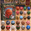 CHRISTMAS KICKOFF 40% OFF - Basket Balls Advent Calendar 2026 - 24-Day Festive Countdown, Acrylic Charms Blind Box - Gift For Basketball Lovers AC0NT499