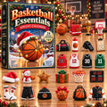 CHRISTMAS KICKOFF 40% OFF - Basketball Essentials Advent Calendar 2026 - 24-Day Festive Countdown, Acrylic Charms Blind Box - Gift For Basketball Lovers AC0NT497
