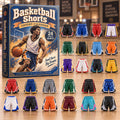 CHRISTMAS KICKOFF 40% OFF - Basketball Shorts Advent Calendar 2026 - 24-Day Festive Countdown, Acrylic Charms Blind Box - Gift For Basketball Lovers AC0NT500