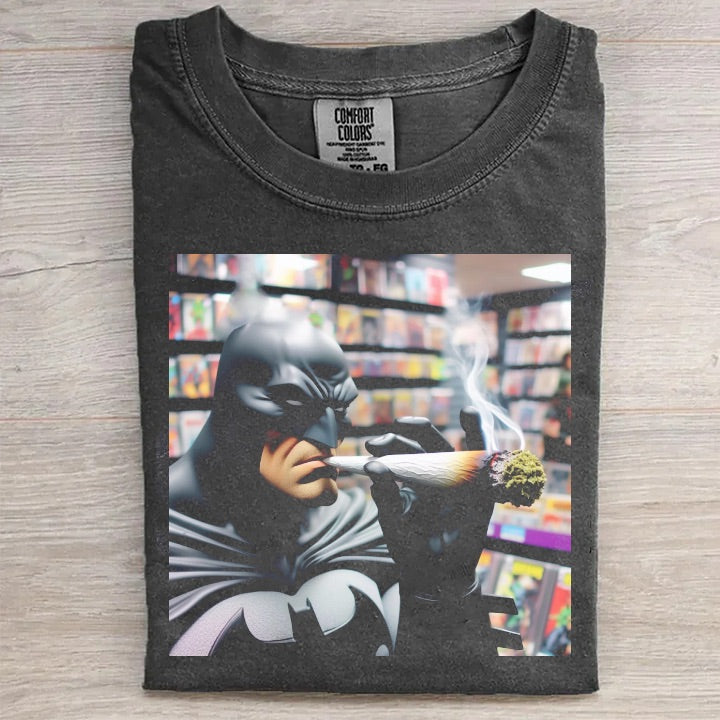 Smoking green stuff funny T-shirt