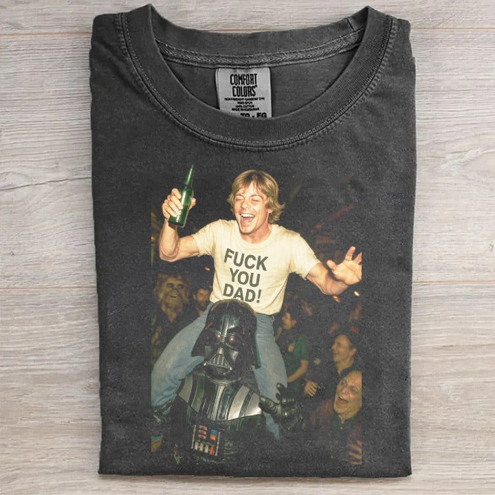 Funny Character Riding Graphic Tee