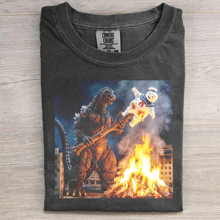 Vintage Monster Campfire Roast T-Shirt