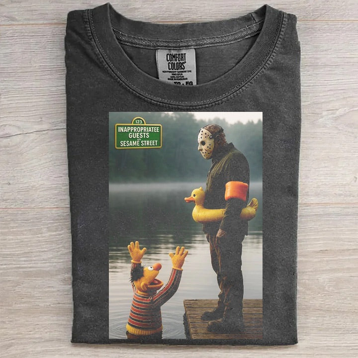 Inappropriate Guests Funny T-Shirt