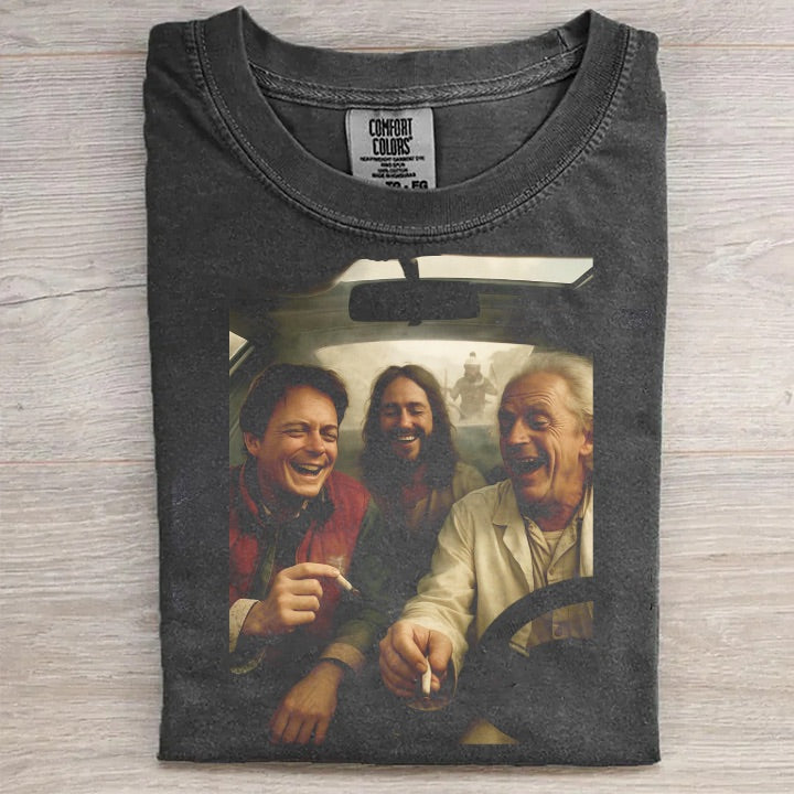 Back To The Future Funny Graphic T Shirt