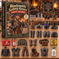 CHRISTMAS KICKOFF 40% OFF - Blacksmith Safety Gears Advent Calendar 2026 - 24-Day Festive Countdown, Acrylic Charms Blind Box - Gift For Blacksmiths AC0NT460