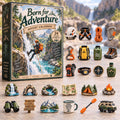 CHRISTMAS KICKOFF 40% OFF - Born for Adventure Advent Calendar 2026 - 24-Day Festive Countdown, Acrylic Charms Blind Box - Gift For Canyoning Lovers AC0TH390