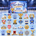 CHRISTMAS KICKOFF 40% OFF - Figure Skating Champion Advent Calendar 2026 - 24-Day Festive Countdown, Acrylic Charms Blind Box - Gift For Figure Skating Lovers AC0HT632