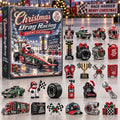 CHRISTMAS KICKOFF 40% OFF - Christmas Drag Racing Advent Calendar 2026 - 24-Day Festive Countdown, Acrylic Charms Blind Box - Gift For Drag Racing Lovers AC0NT386
