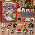 CHRISTMAS KICKOFF 40% OFF - Christmas Karate Advent Calendar 2026 - 24-Day Festive Countdown, Acrylic Charms Blind Box - Gift For Karate Lovers AC0NT426