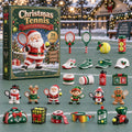 CHRISTMAS KICKOFF 40% OFF - Christmas Tennis Advent Calendar 2026 - 24-Day Festive Countdown, Acrylic Charms Blind Box - Gift For Tennis Lovers AC0NT533