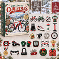 CHRISTMAS KICKOFF 40% OFF - Cycling to Christmas Advent Calendar 2026 - 24-Day Festive Countdown, Acrylic Charms Blind Box - Gift For Cycling Lovers AC0TM437