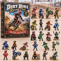 CHRISTMAS KICKOFF 40% OFF - Dirt Bike Racing Club Advent Calendar 2026 - 24-Day Festive Countdown, Acrylic Charms Blind Box - Gift For Dirt Biker Lovers AC0TH375