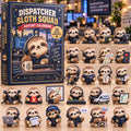 CHRISTMAS KICKOFF 40% OFF - Dispatcher Sloth Squad Advent Calendar 2026 - 24-Day Festive Countdown, Acrylic Charms Blind Box - Gift For Dispatcher AC0TM449