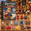 CHRISTMAS KICKOFF 40% OFF - Electrician Essentials Advent Calendar 2026 - 24-Day Festive Countdown, Acrylic Charms Blind Box - Gift For Electricians AC0NT453