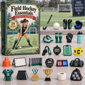 CHRISTMAS KICKOFF 40% OFF - Field Hockey Essentials Advent Calendar 2026 - 24-Day Festive Countdown, Acrylic Charms Blind Box - Gift For Field Hockey Lovers AC0NT383