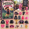 CHRISTMAS KICKOFF 40% OFF - Field Hockey Girl Essentials Advent Calendar 2026 - 24-Day Festive Countdown, Acrylic Charms Blind Box - Gift For Field Hockey Lovers AC0NT384