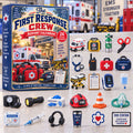 CHRISTMAS KICKOFF 40% OFF - First Response Crew Advent Calendar 2026 - 24-Day Festive Countdown, Acrylic Charms Blind Box - Gift For First Responders AC0TH330