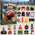 CHRISTMAS KICKOFF 40% OFF - Flag Football Lover Advent Calendar 2026 - 24-Day Festive Countdown, Acrylic Charms Blind Box - Gift For Flag Football Lovers AC0HA394