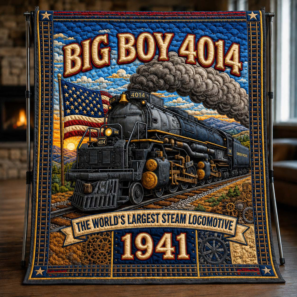 American Rail Legacy Quilted Blanket GDTONTD964
