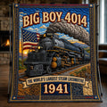 American Rail Legacy Quilted Blanket GDTONTD964
