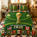 Golden Trophy Victory 3-Piece Quilted Bedding Set GFTOHNL351
