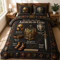 Armor Of God  3-Piece Quilted Bedding Set GFTOHNL639