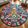 World Cup 2026 Quilted Round Mat GFTOLAN365