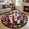 World Cup Quilted Round Mat GFTOLAN369