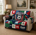 World Cup Quilted Sofa Cover GFTOLAN375