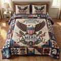 Heritage Patch 3-Piece Quilted Bedding Set GFTONMU294