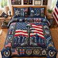 Fallen Heroes Memorial 3-Piece Quilted Bedding Set GFTONTD3620