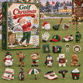 CHRISTMAS KICKOFF 40% OFF - Golf Christmas Advent Calendar 2026 - 24-Day Festive Countdown, Acrylic Charms Blind Box - Gift For Golf Lovers AC0NT517