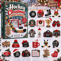 CHRISTMAS KICKOFF 40% OFF - Hockey Christmas Advent Calendar 2026 - 24-Day Festive Countdown, Acrylic Charms Blind Box - Gift For Hockey Lovers AC0HA342