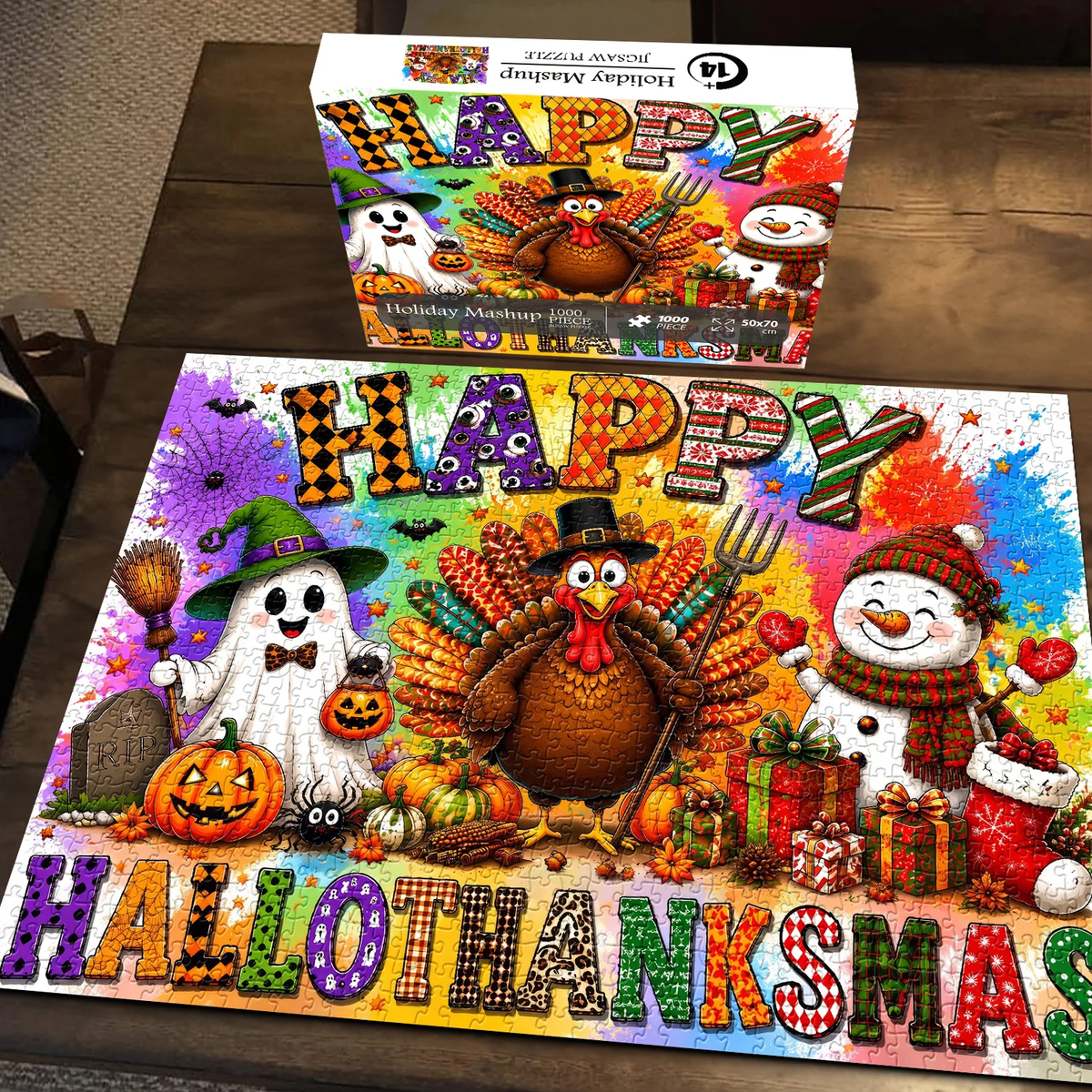 Halloween Grimoire Nook Jigsaw Puzzle 1000 Piece