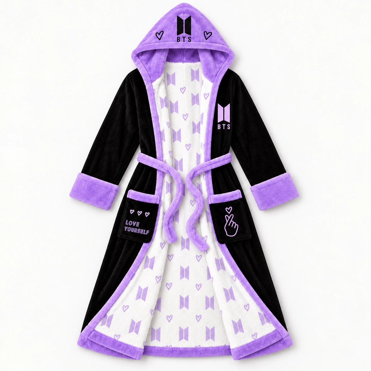 BTS Fan-Inspired Lounge Robe