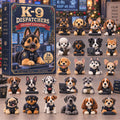 CHRISTMAS KICKOFF 40% OFF - K9 Dispatchers Advent Calendar 2026 - 24-Day Festive Countdown, Acrylic Charms Blind Box - Gift For Dispatcher AC0TM448