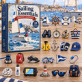 CHRISTMAS KICKOFF 40% OFF - Sailing Essentials Advent Calendar 2026 - 24-Day Festive Countdown, Acrylic Charms Blind Box - Gift For Sailing Lovers AC0NT417