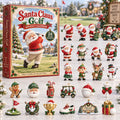 CHRISTMAS KICKOFF 40% OFF - Santa Claus Golf Advent Calendar 2026 - 24-Day Festive Countdown, Acrylic Charms Blind Box - Gift For Golf Lovers AC0HA360