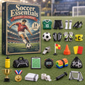 CHRISTMAS KICKOFF 40% OFF - Soccer Essentials Advent Calendar 2026 - 24-Day Festive Countdown, Acrylic Charms Blind Box - Gift For Soccer Lovers AC0NT536