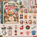 CHRISTMAS KICKOFF 40% OFF - The Little Animal Clinic Advent Calendar 2026 - 24-Day Festive Countdown, Acrylic Charms Blind Box - Gift For Vet Tech Lovers AC0TH360