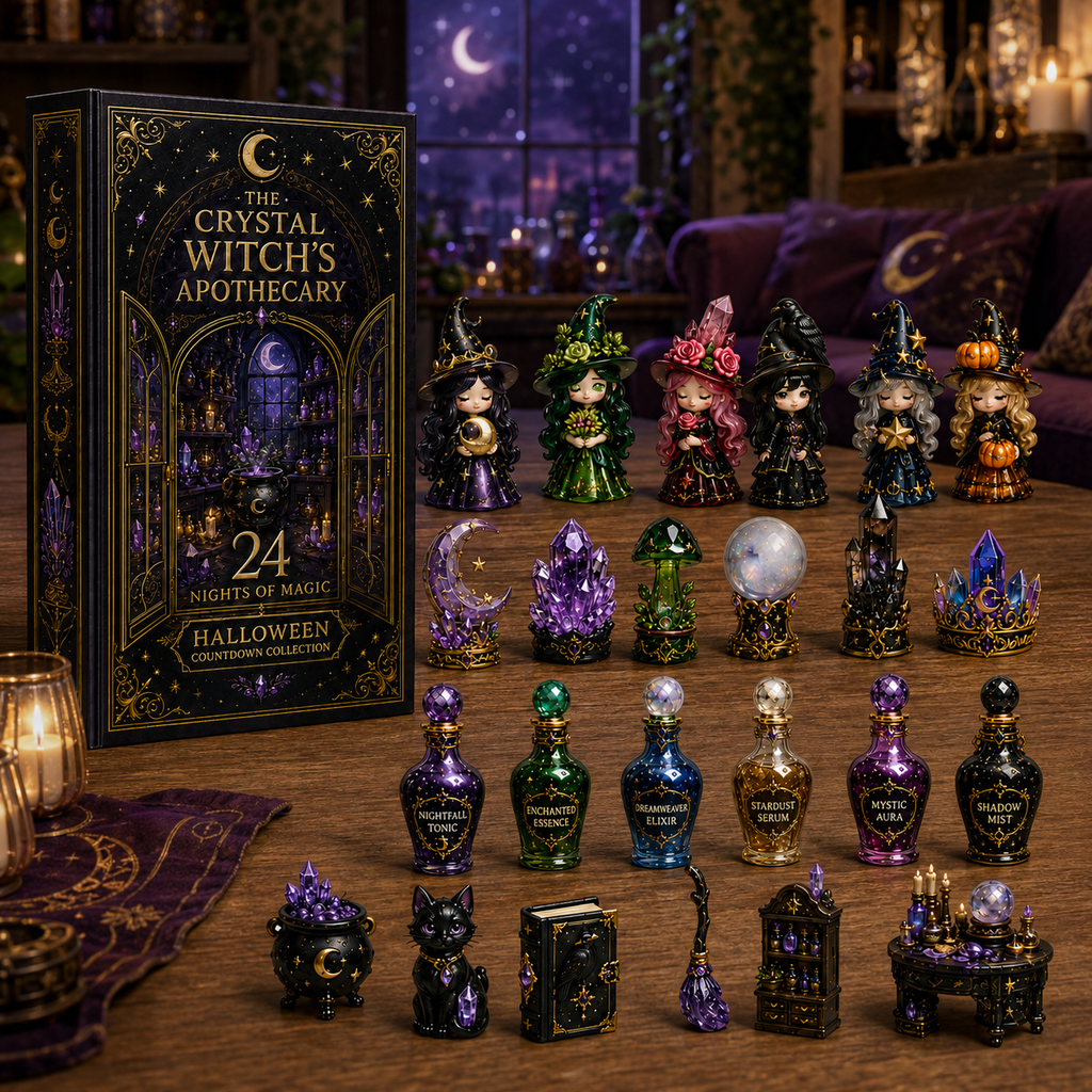 The Crystal Witch’s Apothecary Advent Calendar 2026 – 24 Nights of Magical Miniatures