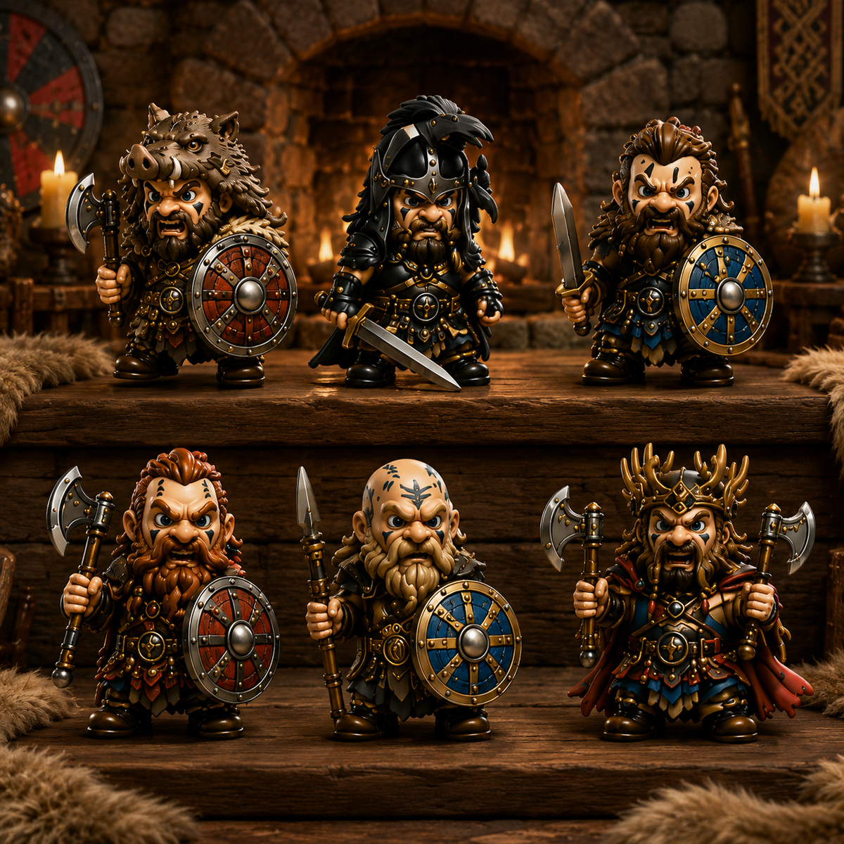 24 Days of Northern Legends – Warriors of the North Advent Calendar 2026 | 24 Collectible Viking Warrior Miniatures