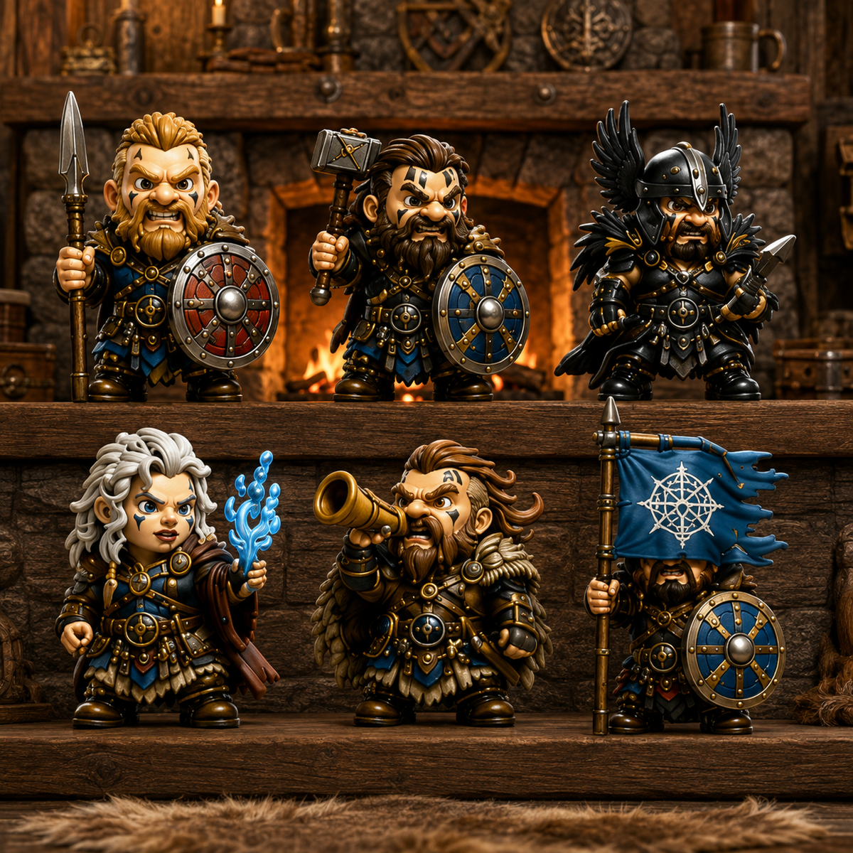 24 Days of Northern Legends – Warriors of the North Advent Calendar 2026 | 24 Collectible Viking Warrior Miniatures
