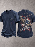 Men's Veteran Pride DD-214 Printed T-shirt