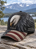 Unisex U.S. Veterans Printed Baseball Cap - Digital Printing